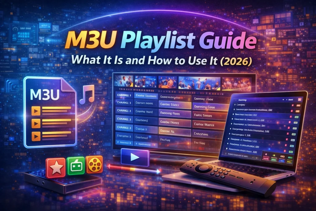 M3U Playlist Guide: What It Is and How to Use It (2026)
