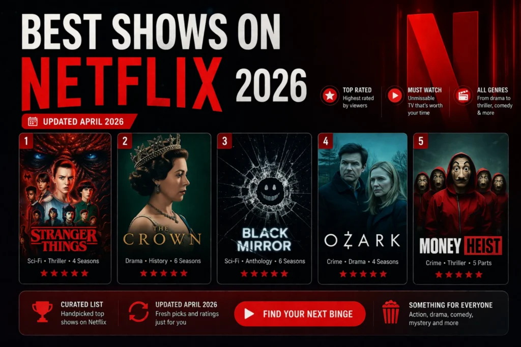 Best Shows on Netflix 2026 (Updated April 2026)