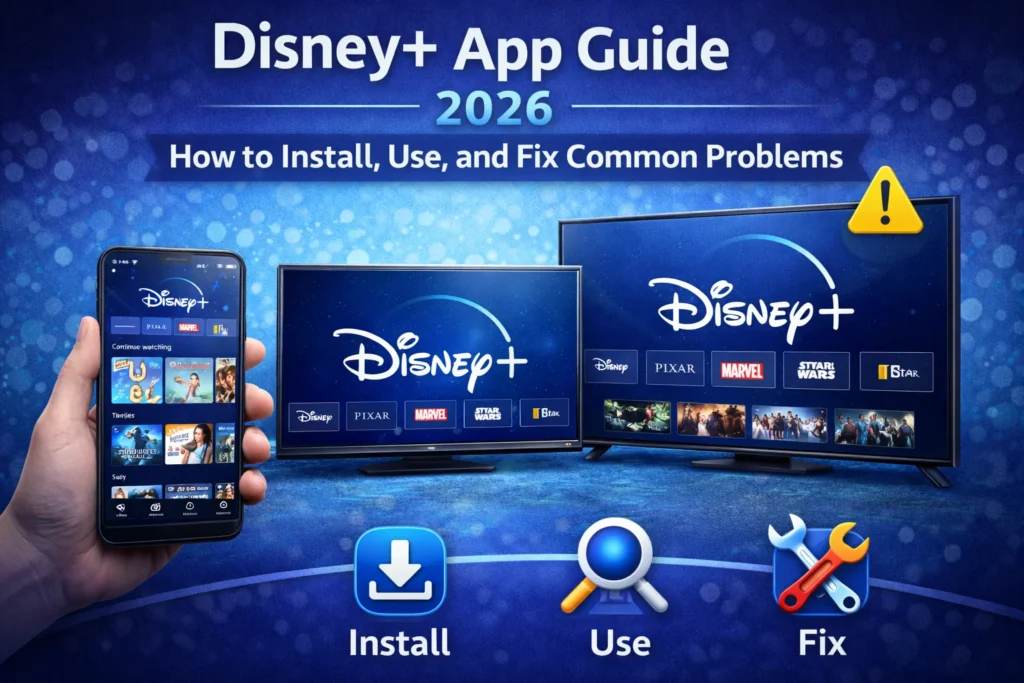 Disney+ App Guide 2026: How to Install, Use, and Fix Common Problems