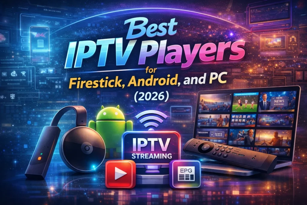 Best IPTV Players for Firestick, Android, and PC (2026)