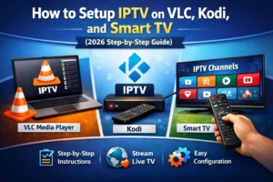 How to Setup IPTV on VLC, Kodi, and Smart TV (2026 Step-by-Step Guide)